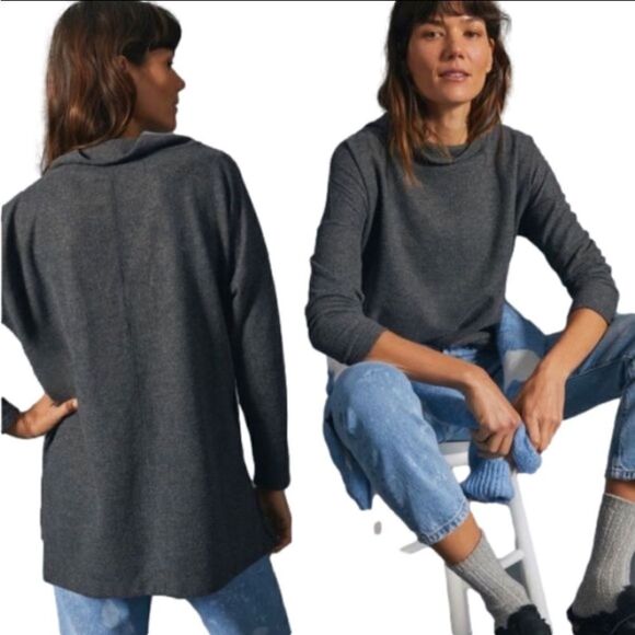 𝅺ANTHROPOLOGIE THERESA MOCK NECK SWEATER - Picture 1 of 4